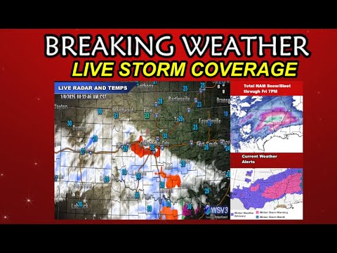 WATCH LIVE: BREAKING Winter Storm Coverage - YouTube