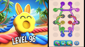 🏅 TWISTED TANGLE 🤪 Level 96 🧩 Gameplay Walkthrough