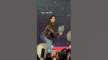 taehyung got shocked 🤣 #taehyung #bts #shorts