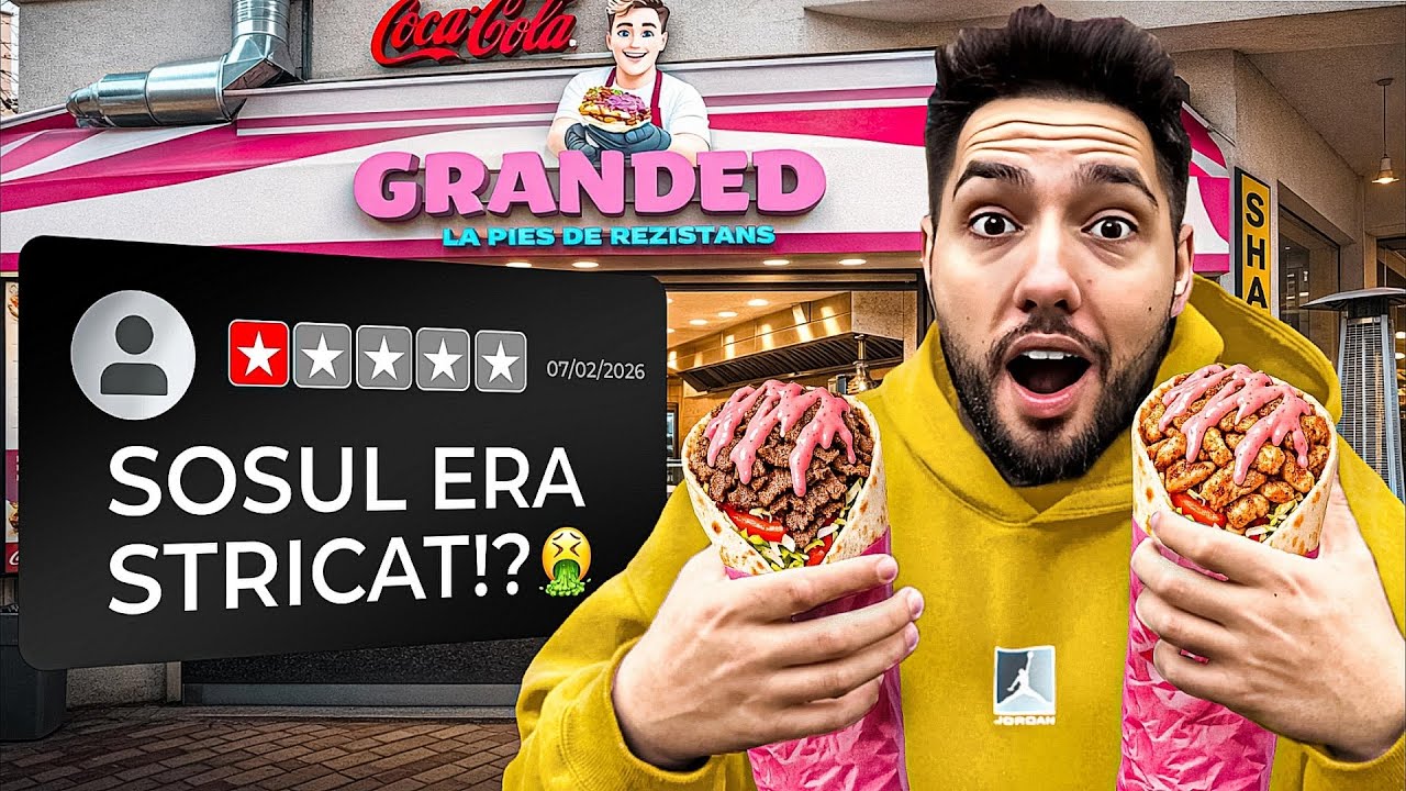 Am mancat shaorma lui Granded la DESCHIDERE – am ajuns la TV