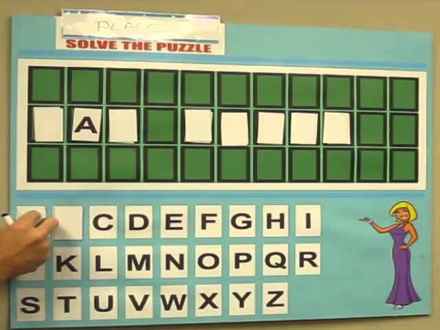 wheel of fortune solve the puzzle wall game for seniors youtube