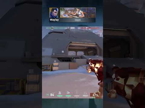 Waylay 1v3 clutch  #valorant #fps #clutch #1v3 #1v3clutch #valorantclips #valorantshorts #shorts