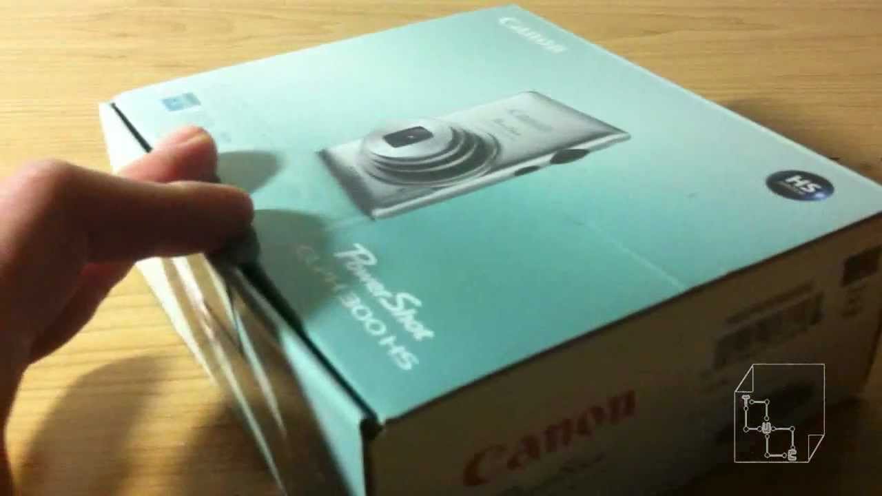 Unboxing Canon ELPH 300 HS over 310HS Powershot Digital Camera - Black