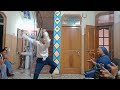 Bhangra at home on mother's birthday.