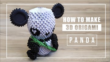 3D Origami Panda: Easy Step-by-Step Tutorial