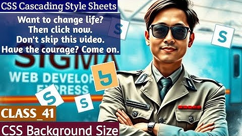 CSS Background Size Explained | Make Perfect Responsive Designs | Hindi Tutorial - Sigma Devloper