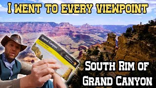 Best Grand Canyon South Rim Views | Every easytoaccess viewpoint on Grand Canyon's south rim