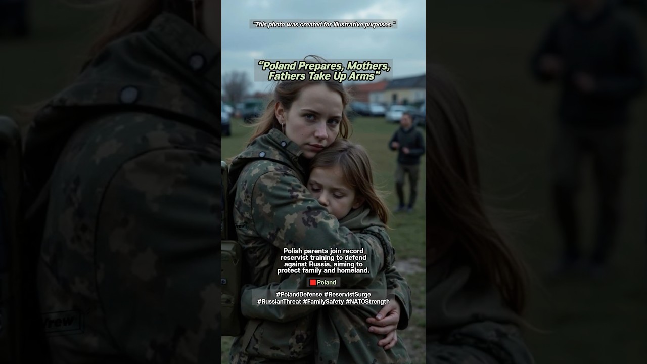 👩‍👦"I Will Protect My Child"…Poland’s Reservist Surge as Russian Threat Grows