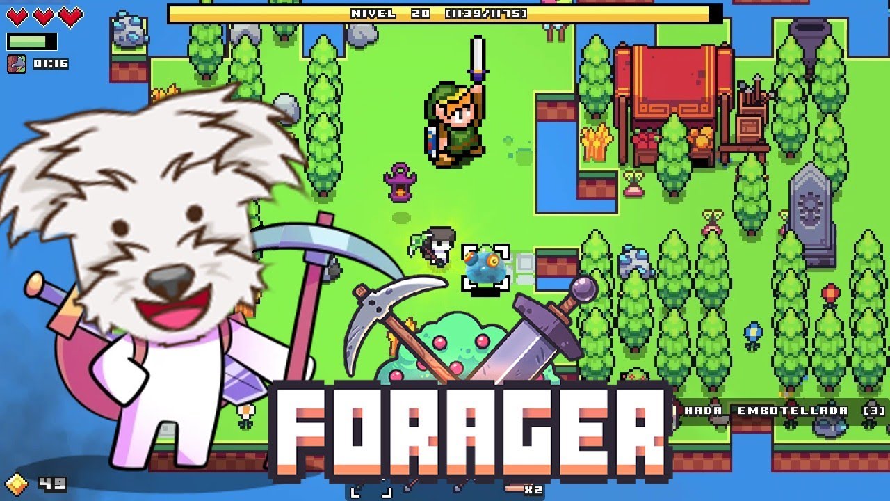 FORAGER es el ZELDA de la supervivencia