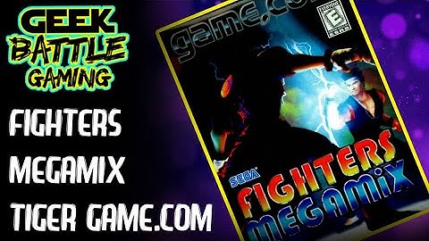 Fighters MegaMix for Tiger Game.Com | Worst Fighting Game | Sega Virtua Fighter Fighting Vipers