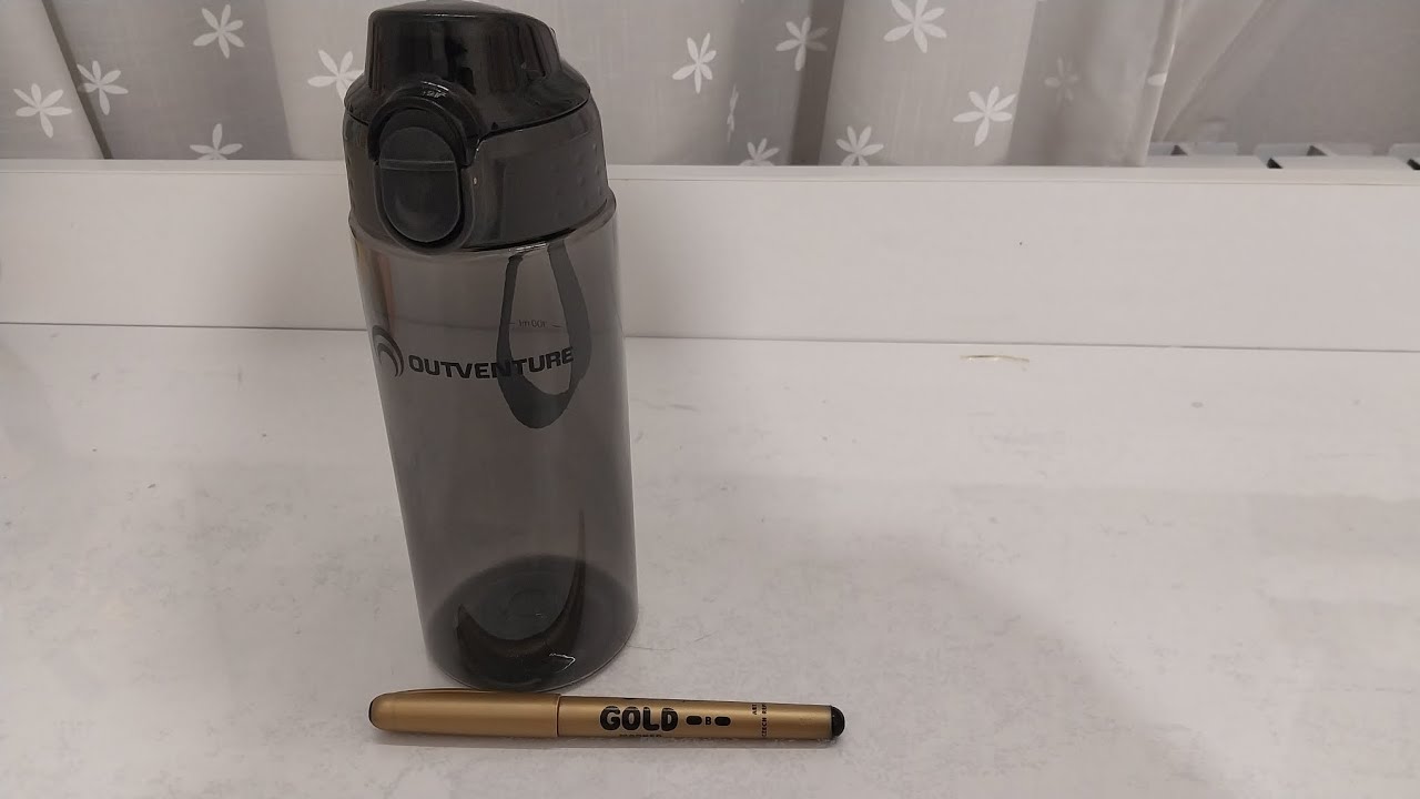 Обзор на бутылку, и на маркер