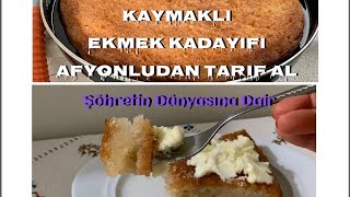 Afyonun Hakiki Ekmek Kadayıfı Tarifi The Famous Creamy Dry Bread Dessert In Afyon City If