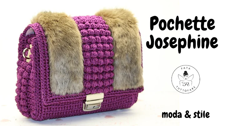 TUTORIAL: Pochette Josephine/ crochetbag/bolsa de ...