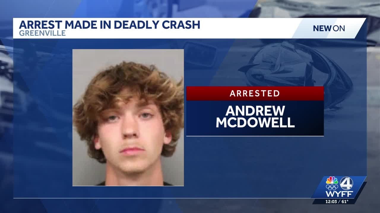 Arrest made in deadly motorcycle crash on I-385 - YouTube