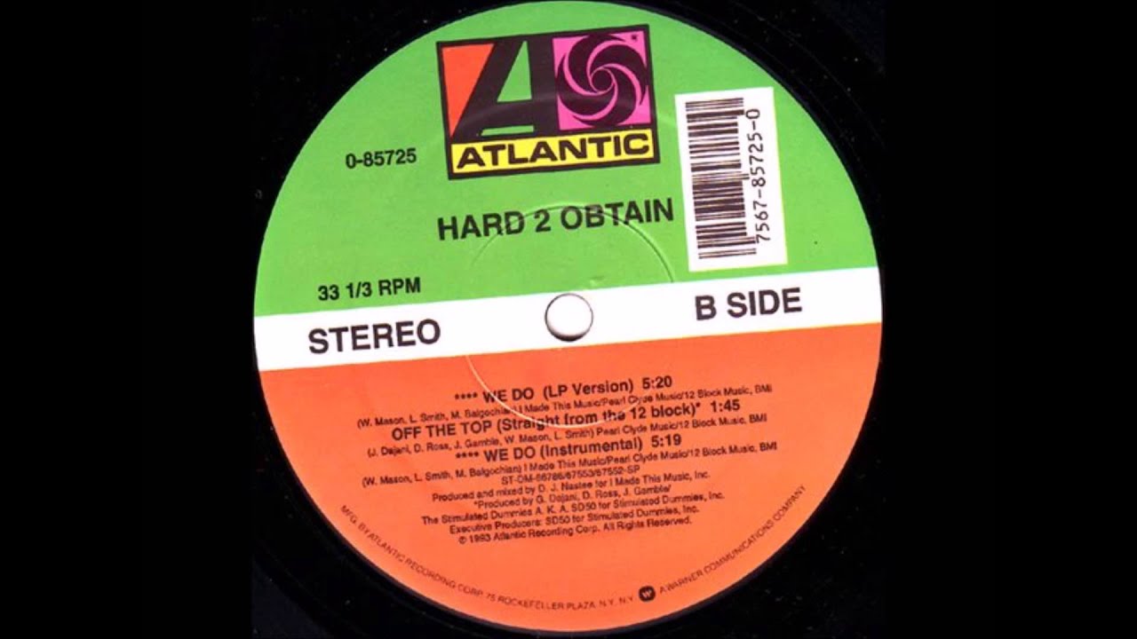 HARD 2 OBTAIN ‎/ L.I. GROOVE / SHIT WE DO / OFF THE TOP (STRAIGHT 