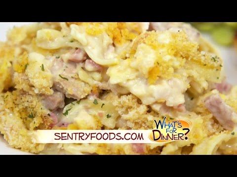 What's for Dinner? - Ham & Noodle Casserole