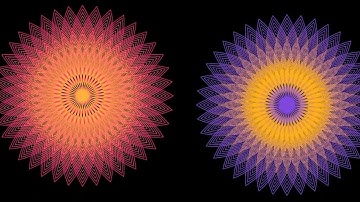 "Gradient Flower Design | Illustrator Tutorial | For Beginners to Experts"