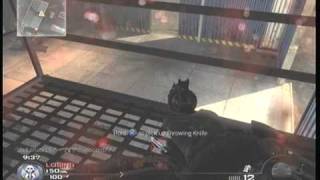 Awesome Modern Warfare 2 Throwing Knife Montage