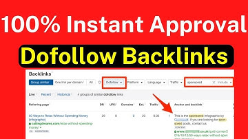 100% Instant Approval Dofollow Backlinks | Boost Website Traffic @Seosmartkey