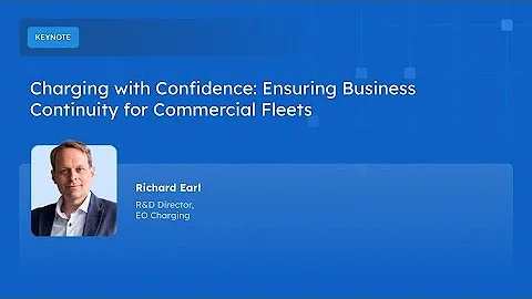 Charging with confidence: Ensuring Business Continuity for Commercial Fleet | AMPECO Ecosystem Stage