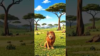 Lion and Monkey Best Friends#animalshorts