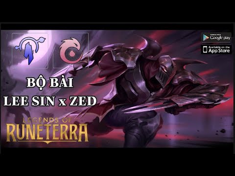 Bộ Bài LEE SIN + ZED Với Phong Cách “Áp Đảo” | Huyền Thoại Runeterra