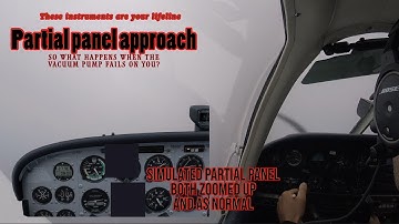 Partial Panel  both w/ & w.o Simulated hood