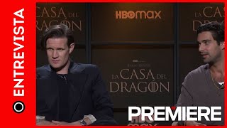 Matt Smith y Fabien Frankel sobre las motivaciones de sus personajes en La Casa del Dragón.