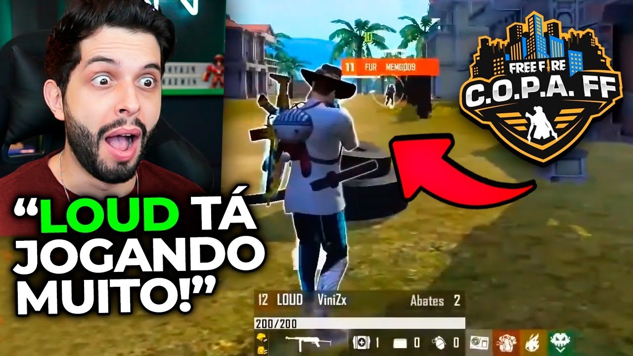 C.O.P.A. FF: PlayHard lamenta vice: Foi muito quase, free fire