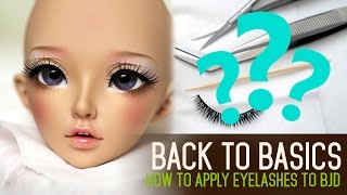 How to apply eyelashes - Back to Basics ep02