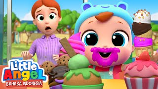 Muffin dan Es Krim | Lagu Anak Balita Makan | Little Angel Bahasa Indonesia