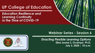 ERLC Webinar Key Strategy 3: Enacting Flexible Learning Options
