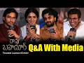 Rao Bahadur Movie Team Q&A Session With Media at Teaser Launch Event | TVNXT Hotshot