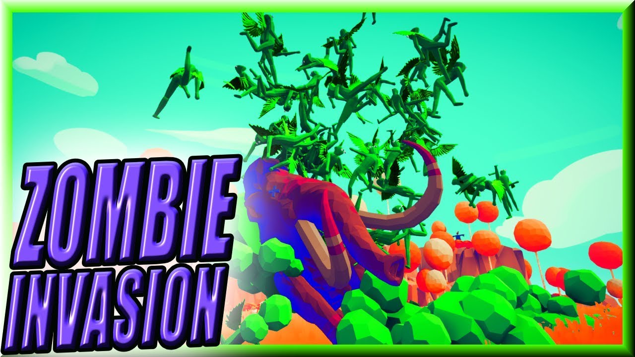 TABS Zombie Invasion! Reality Break Campaign 1 with Zombie MODS