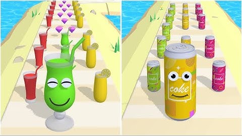 Juice Run ✨🧃 ALL LEVELS Android, iOS Gameplay Walkthrough (Lv 7-11)