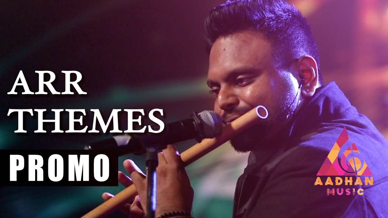 Aadhan Music  SE01 S01 Promo  Flute Navin Live  ARRahman Theme