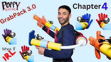 GrabPack 3.0 | Poppy Playtime CHAPTER 4 GrabPack in Real Life with ALL HANDS | DIY at Home