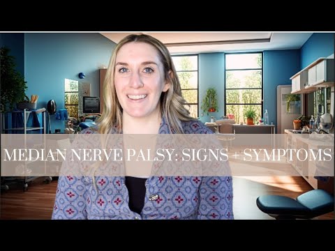 Signs + Symptoms of Median Nerve Palsy