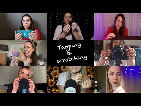[ASMR] ultimate tapping & scratching collab! No talking