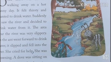 Ecpsss class 1 moral science chapter 6 the ant and the dove part 1