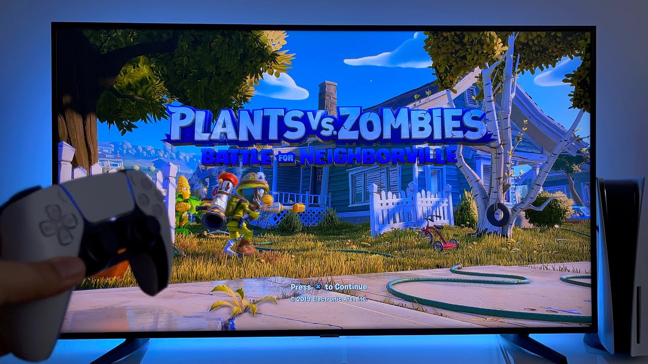 Plants vs Zombies GW2 Garden Warfare 2 - Steam Deck handheld gameplay 