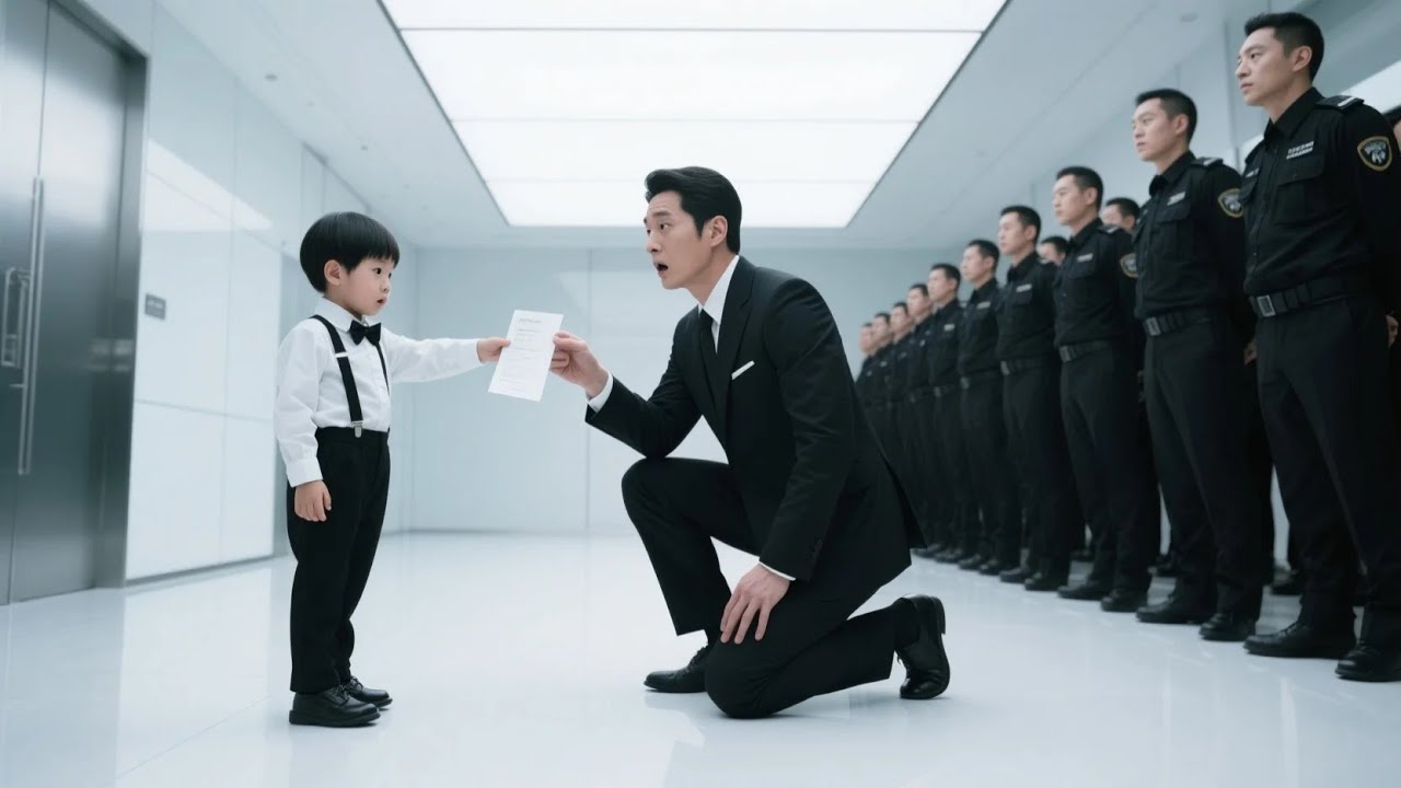 지배적인 CEO, 공항에서 자기랑 붕어빵인 아이 보고 비서야, 저 애 조사해!