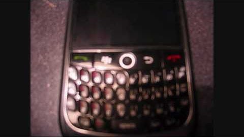 Blackberry Curve 8900 Backlight Brightness