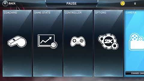 How to change your camera angle in NBA-2K18