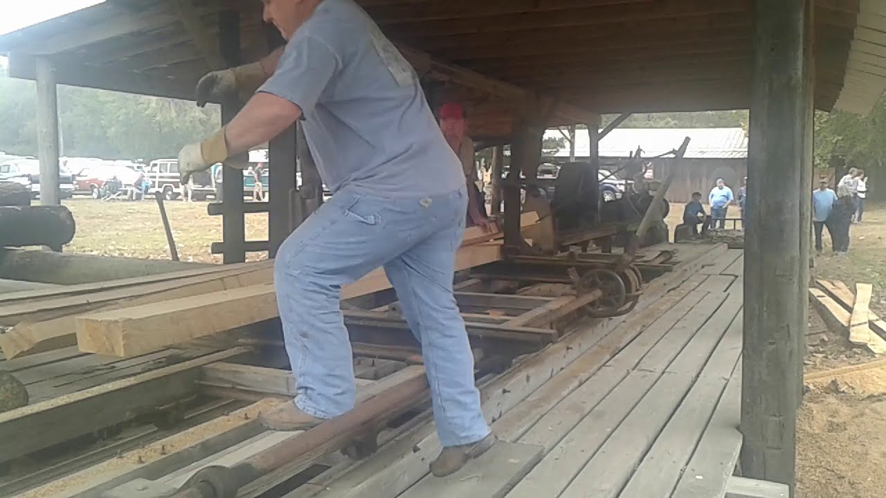 Old Sawmill running Shelby Alabama YouTube