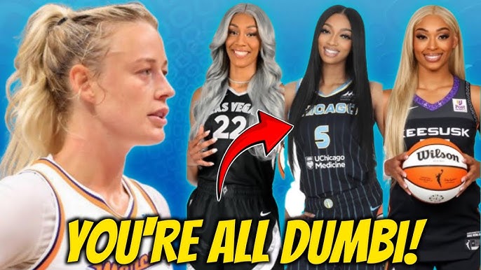 Sophie Cunningham PUTS JEALOUS WNBA Players IN THEIR PLACE For Anti Caitlin Clark Plan - YouTube