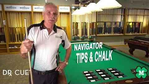 Navigator Premium Tips & Chalk With Dr. Cue