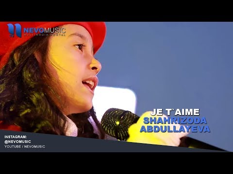 Shahrizoda Abdullayeva — Je t'aime (Zamin Shou 2018)