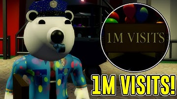 HOW TO GET THE "1M VISITS" BADGE & MORPH IN PIGGY: TRAUMATIC EXPERIENCES! | ROBLOX
