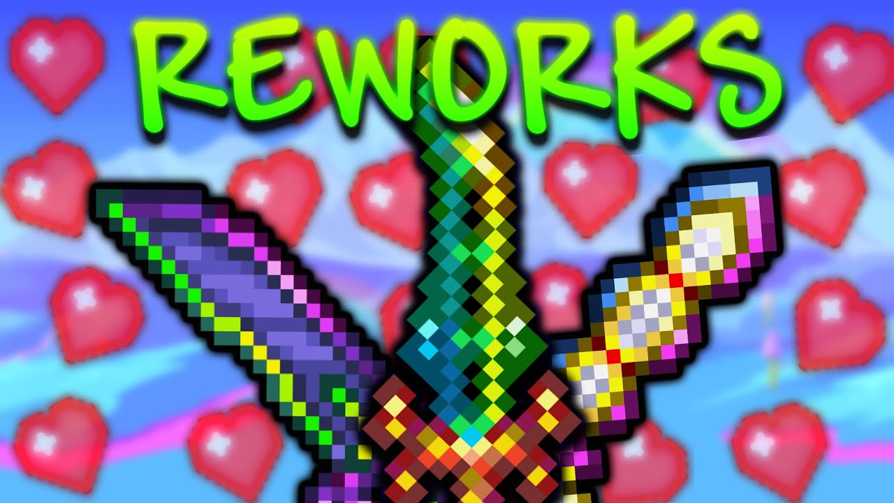 All NEW Melee Reworks in Terraria 1.4.4 Update 